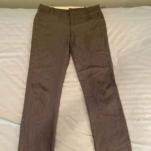 Black and white Calvin Klein ankle pants